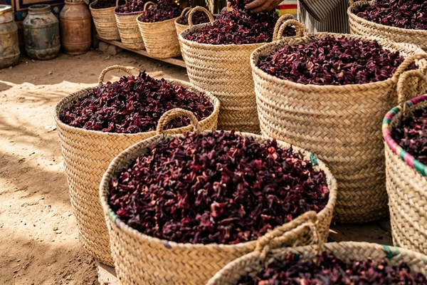 Karkadé : le voyage d'une fleur devenue boisson d'Afrique du Nord