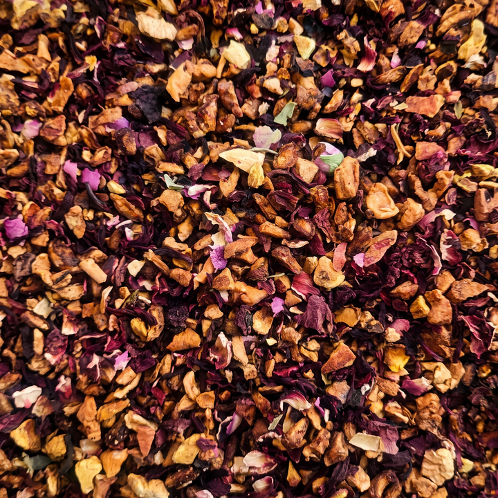ⴰⵙⵉⴼ ASSIF - Infusion à l'hibiscus, grenade, pomme, rose de damas et pétales de coquelicot
