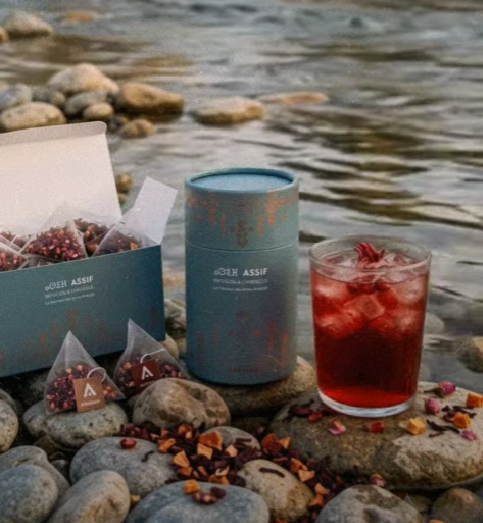 La rivière et la carafe