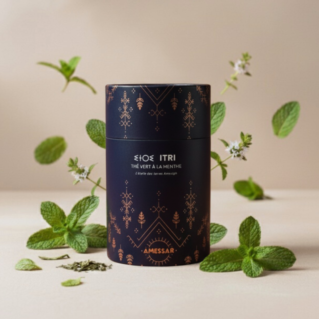 ⵉⵜⵔⵉ Itri - Thé à la menthe - 60g