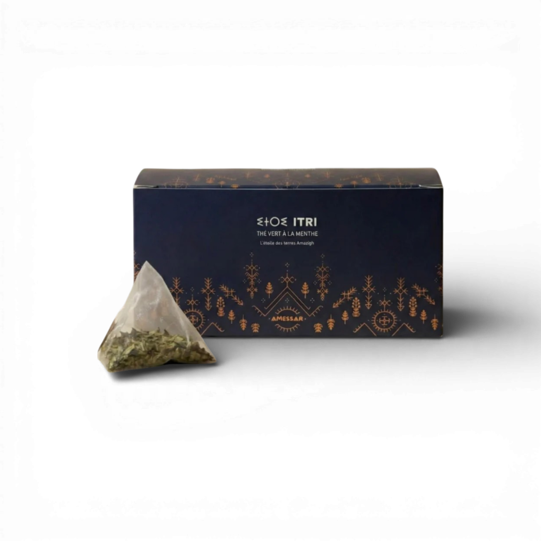 ⵉⵜⵔⵉ ITRI - Mint Green Tea (15 individual sachets)