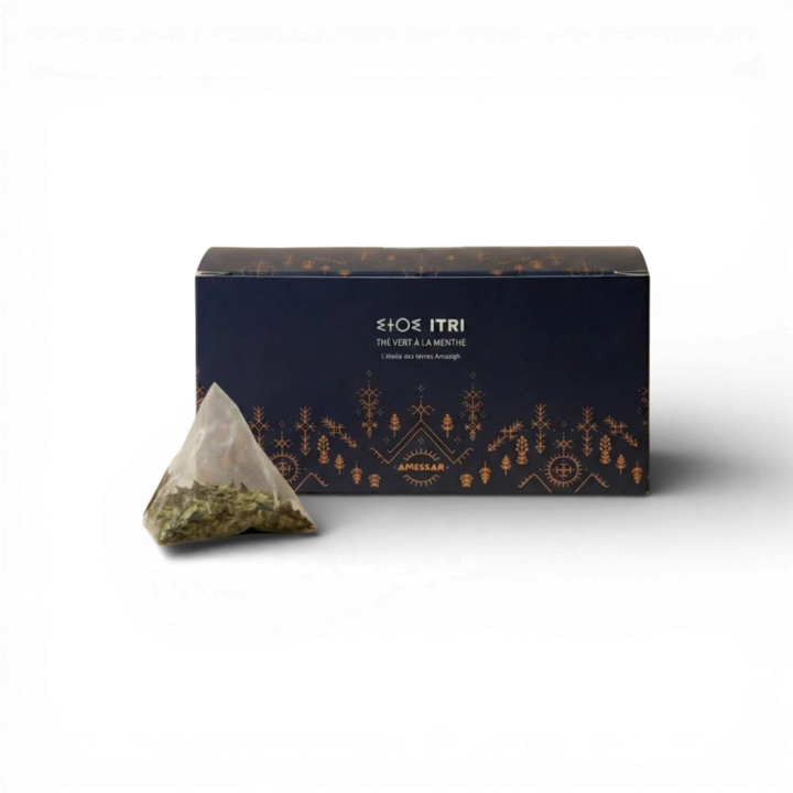 ⵉⵜⵔⵉ ITRI - Mint Green Tea (15 individual sachets)