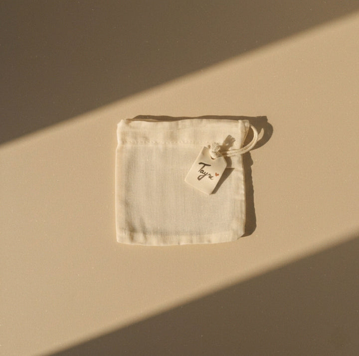 ⵜⴰⵣⵔⵉⴳⵜ TAZRIGT – Washable tea filter with ceramic label