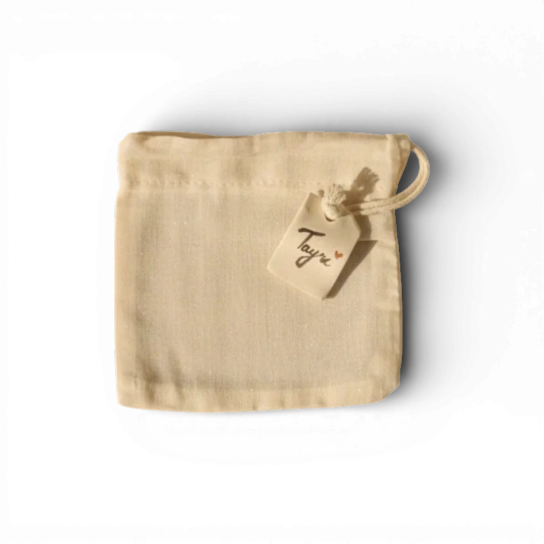 ⵜⴰⵣⵔⵉⴳⵜ TAZRIGT – Washable tea filter with ceramic label